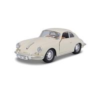 PORSCHE 356 B - 1961 - cream - Bburago 1:24