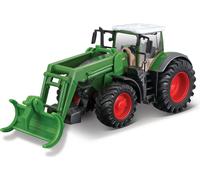 Bburago 18-31636 - Tracteur - Fendt 1050 Vario avec grappin en bois (10cm)