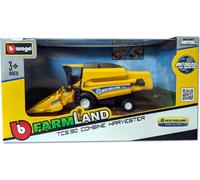 Bburago 18-31722 - New Holland - Moissonneuse-batteuse TC5.90 pour maïs (jaune) Modèle réduit de moissonneuse-batteuse