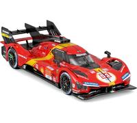 Bburago 18-36312 - Voiture miniature - Ferrari 499P LeMans '23 (rouge, échelle 1:43)