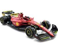 Bburago 18-36832 - Maquette de voiture - Ferrari F1-75 Sainz #55 version Monza (échelle 1:43)