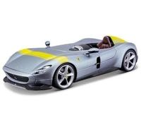 Bburago 18-36912 - Modèles réduits - Ferrari Monza SP1 Signature Edition (argent, échelle 1:43)