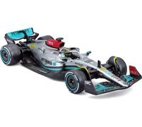 Bburago 18-38066 - Maquette de voiture - Mercedes-AMG F1 W13 E Performance Hamilton #44 (avec pilote, échelle 1:43)