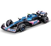 Bburago 18-38073G - Maquette - F1 Renault Alpine A523' 23 #10 Gasly (avec casque, échelle 1:43)