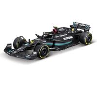 Bburago 18-38080H - Voiture miniature - F1 Mercedes AMG W14 '23 #44 Hamilton (échelle 1:43) Formule 1
