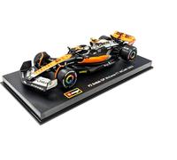 Bburago 18-38088 - Maquette de voiture - F1 McLaren MCL60 '23 #4 Norris (avec casque, échelle 1:43) Formule 1