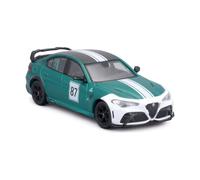 1:43 BURAGO Alfa Romeo Giulia Gtam #87 Nurburgring 2021 +Hard Showcase BU38307