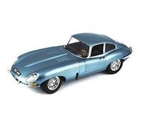 Bburago 1961 Jaguar E Type Coupe Diecast Model Die Cast Car (118 Scale), Red G