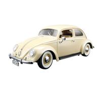 Bburago - 2043141 - Véhicule Miniature - Modèle À L'échelle - Volkswagen Käfer 1955 - Beige - Echelle 1/18-Bburago
