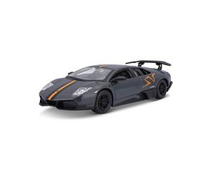 Bburago - 22120g - 21055 - Véhicule Miniature - Modèle À L'échelle - Lamborghini Murcielago Lp 670-4 Sv China - 2011 - Echelle 1/24, Gris