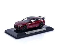 BBurago Voiture miniature Alfa Romeo Giulia GTAm 2020 1:43 Rouge métallisé avec vitrine rigide