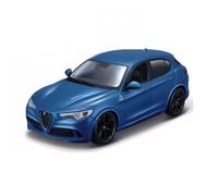 Bburago- Alfa Romeo Stelvio 1 24 B18-21086 Bleu