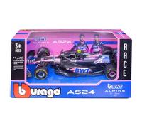 Bburago Alpine A524 Gasly Voiture Miniature F1 1:43 Diecast 2024
