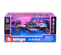 Bburago Alpine A524 Ocon 1:43 Voiture Miniature F1 En Métal Diecast 2024