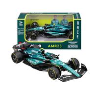 Bburago - Aston Martin AMR23#14 Alonso - Modèle réduit réaliste de Voiture de F1 à l'échelle 1:43, réplique Diecast sous Licence Officielle Aston Martin, âge recommandé 3+ Ans