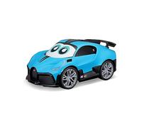 Bburago BB Junior - Bugatti Divo First RC - Voiture Télécommandée Bleue avec Effets Sonores Et Lumineux - Klaxon, Bruit De Moteur, Phares - Facile À Utiliser pour Enfants - Fréquence 2,4GHz