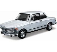 Bburago BMW 2002tii (1972) - Voiture Miniature à l'échelle 1:32 - Petite Voiture de Collection avec Portes Mobiles - À partir de 5 Ans (18-43057)