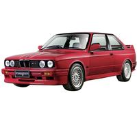 Bburago - BMW Série 3 (1988) Échelle 1:24, Réplique en Fonte avec Portes ouvrantes, Assortiment aléatoire, Licence Officielle BMW