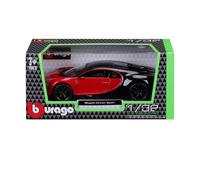 Bburago Bugatti Chiron Sport Boîte de fenêtre Bugatti Chiron Sport - Échelle 1:32 - Réplique moulée sous pression incroyablement détaillée de voiture de collection