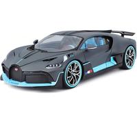 Bburago Bugatti DIVO Gris Échelle 1:18 Modèle de Voiture Sportive Collecteur