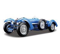 Bburago - Bugatti Type 59 - Voiture Miniature à l'échelle 1:18 - Avec Capot ouvrant - En Métal - Jouet pour Enfant - à Collectionner à partir de 3 ans - 12062