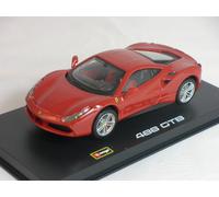BBurago Burago Ferrari 488 GTB Rouge 2015 1/43 18-36904