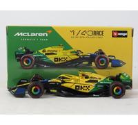Bburago 1/43 - Mclaren Mcl38 - Monaco Gp 2024 (L. Norris) 38214-Sn-Bburago
