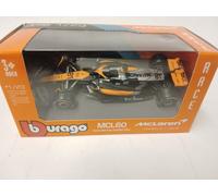 Bburago - Mclaren MCL60 Oscar Piastri #81 2023 - Modèle réduit réaliste de Voiture à l'échelle 1:43, pilotée par Oscar Piastri, Licence Officielle MCLaren, âge recommandé 3+ Ans