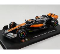 Mclaren MCL60 Formel 1 2023 #81 Piastri avec Figure Modèle 1:43 Bburago