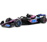 Bburago - BWT Alpine A524 Pierre Gasly #10 2024 - Modèle réduit réaliste de Voiture à l'échelle 1:43, pilotée par Pierre Gasly, Licence Officielle Renault, âge recommandé 3+ Ans