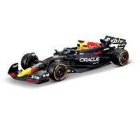 Bburago - Circuit Formule 1 Red Bull RB20-1/41 - Voiture radiocommandée 2,4 GHz avec Accessoires de Piste - RC Rechargeable - Vitesse 6 km/h - Autonomie 12 Min - Jouet Enfant