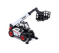 Burago | Collection Construction | Chariot élévateur Bobcat T40.180 SLP | | Reproduction de Voiture Miniature à échelle 1/50 | Blanc | Jouet pour Enfant à Collectionner | B18-32088