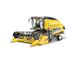 Bburago - Collection Construction - Moissoneuse batteuse TC5.9 New Holland - en Métal Véhicule à l'échelle 1:50 - Jouet pour Enfant - à Collectionner à partir de 3 Ans
