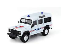 Bburago - Emergency - Land Rover Defender - Véhicule Miniature à l'échelle 1:50 - Modèle Pompiers ou Police - Jouet pour Enfant - à Collectionner dès 3 Ans- 32003