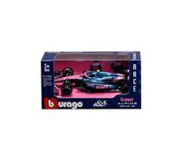 Bburago - F1 BWT Alpine A525 2025#43 Colapinto, Voiture diecast à l'échelle 1:43 avec détails réalistes, réplique F1 Alpine, livrée Bleue/Rose, Licence Officielle, âge recommandé 3+ Ans