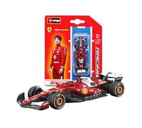 Bburago - F1 Ferrari SF-25#16 Charles Leclerc 2025, Voiture Miniature à l'échelle 1:64, réplique d'une monoplace de Formule 1, Licence Officielle Ferrari, Blister de Collection, 14+