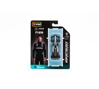 Bburago - F1 Mercedes-AMG F1 W16 2025#12 Antonelli, Voiture Miniature à l'échelle 1:64, réplique détaillée d'une monoplace de Formule 1, Couleurs Officielles Mercedes, Blister de Collection, 14+