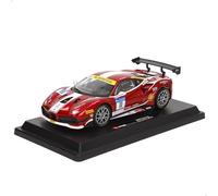 Bburago - Ferrari 488 Challenge 2017 Formula Racing - Modèle réduit réaliste à l'échelle 1:24, Licence Officielle Ferrari, âge recommandé 3+ Ans