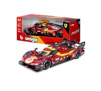 BBurago Voiture miniature 1:24 Ferrari 499P 3.0L Turbo V6 Team AF Corse n°51 3e 24h Le Mans