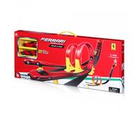 Bburago Ferrari Dual Loop Inclus 2 Autos Looping Jouets De Course Duel 1:43