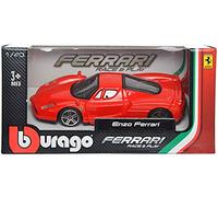 Bburago Ferrari Race & Play Assortiment avec Moteurs à Tirer - Échelle 1/43 - Réplique de véhicules de Collection Incroyablement détaillés