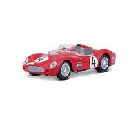 Bburago | Ferrari Racing 250 Testa Rossa 1959 édition Collection | Reproduction de Voiture Miniature à échelle 1/43 | Rouge | Jouet pour Enfant à Collectionner | 18-36307
