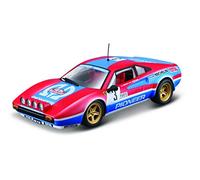 1:43 Burago Ferrari 308 Gtb Pioneer #3 Rally Montecarlo 1982 J.C.Andruet BU36304