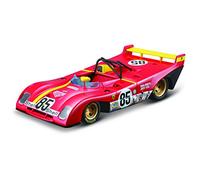 1:43 Bburago Ferrari 312P 6h Watkins Glen 1972 J.Ickx / M.Andretti #85