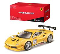 1:43 Burago Ferrari 488 Challenge #1 2016 Yellow BU36306 Modellino