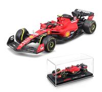 Ferrari SF-23 Carlos Sainz Nr 55 Saison 2023 Formule 1 F1 - Échelle 1/24 23cm Modèle Auto DieCast Bburago 18-26808-55