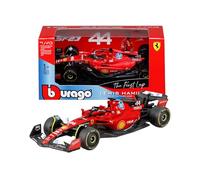 Bburago - Ferrari SF-23 « The First Lap » Test Fiorano 2024#44 Hamilton, Voiture Miniature 1:43, réplique Historique sous Licence Ferrari Officielle, âge recommandé 36+ Mois