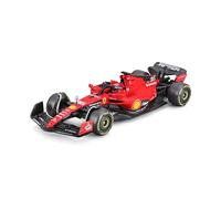 BBURAGO Ferrari Racing – 2023 #16 Modèle de voiture de sport Pré-assemblé 1:43