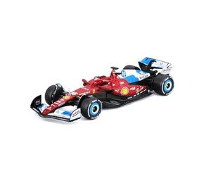 Bburago - Ferrari SF-25 Livrée Miami #16 Charles Leclerc, Miniature de Voiture Diecast à l'échelle 1:43, Réplique de monoplace F1 GP de Miami, Livrée Officielle Ferrari, 3+