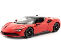Bburago 1/18 16015r Ferrari Sf90 Stradale Hybrid - 2019 Diecast Modelcar-Bburago